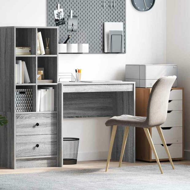 Bureau Grijs Sonoma 80 x 40 x 76 cm 1