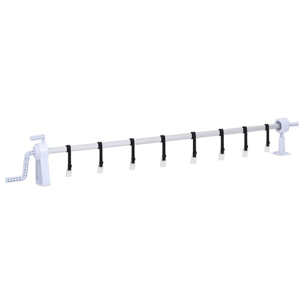 Zwembadhoesroller met kunststof frame 1