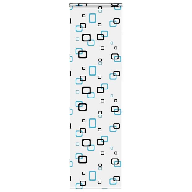 Doucherolgordijn met cassette 70x240 cm stofbreedte 66 cm 1