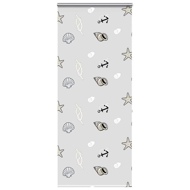 Doucherolgordijn met cassette 110x240 cm stofbreedte 106 cm 1