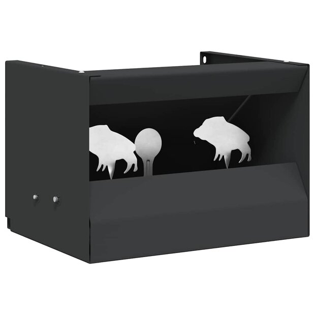 Kogel Trap Box Zwart 29 x 22 x 20 cm Staal 1