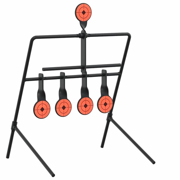 Terugstellend Doel Zwart 40 x 34 x 53 cm Staal 1