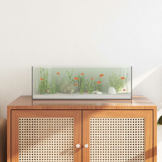 Aquarium met opslag Doorzichtig 60 x 20 x 20 cm Glas 1