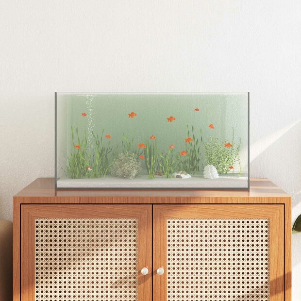 Aquarium met opslag Doorzichtig 60 x 30 x 30 cm Glas 1