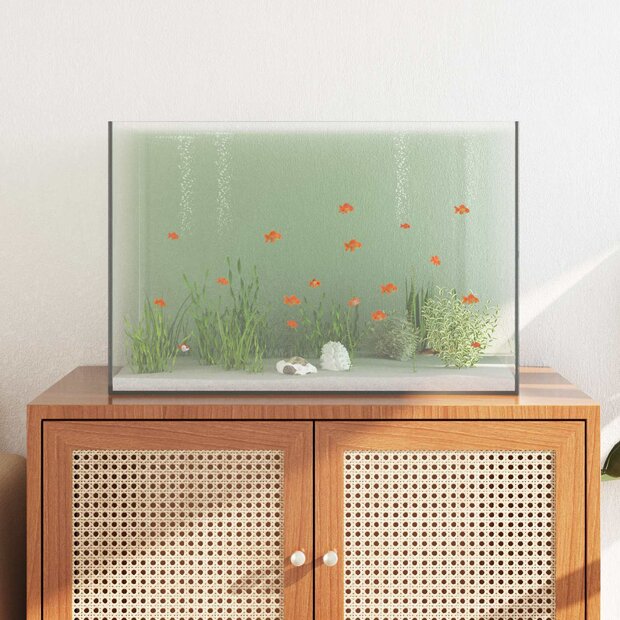 Aquarium met opslag Doorzichtig 60 x 35 x 40 cm Glas 1