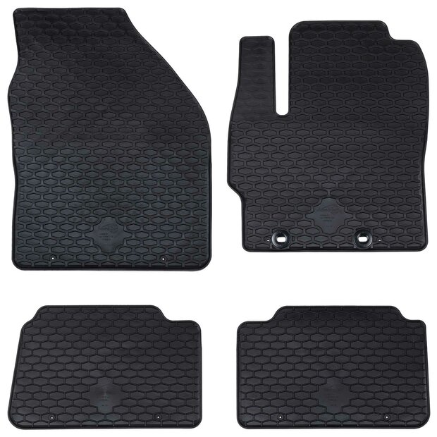 Automat 4 pcs Zwart Geschikt voor Toyota YARIS 2020- 1