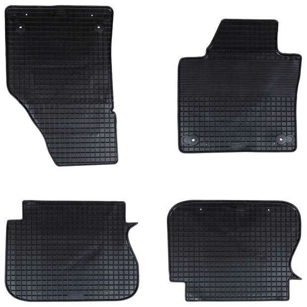 Automat 4 pcs Zwart Rubber 1