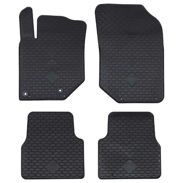 Automat 4 pcs Zwart Geschikt voor C4 2021- Rubber 1