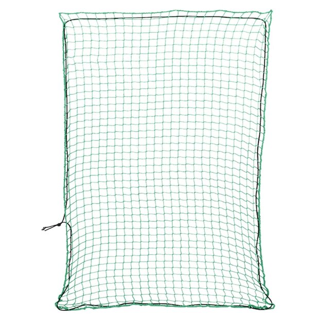 Aanhangwagennet elastisch touw 4x3 m polypropeen groen 1