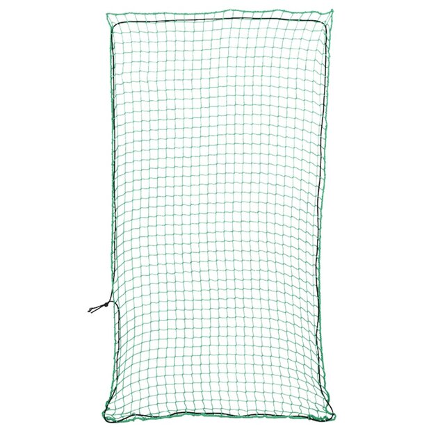 Aanhangwagennet elastisch touw 7x3,5 m polypropeen groen 1