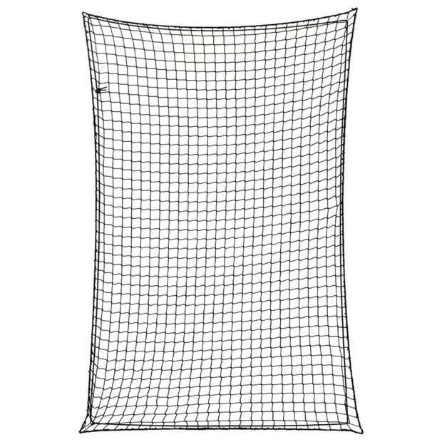 Aanhangwagennet elastisch touw 3x2 m polypropeen zwart 1