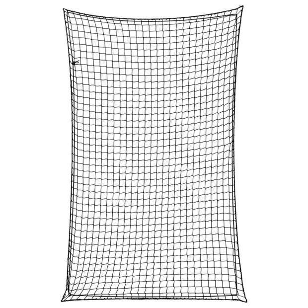 Aanhangwagennet elastisch touw 4x2,5 m polypropeen zwart 1