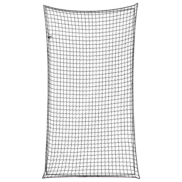 Aanhangwagennet elastisch touw 4,5x2,5 m polypropeen zwart 1