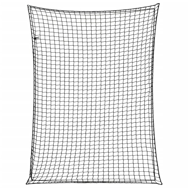 Aanhangwagennet elastisch touw 4x3 m polypropeen zwart 1
