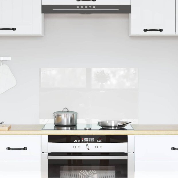 Keuken Achterwand Doorzichtig 70 x 40 cm gehard glas 1