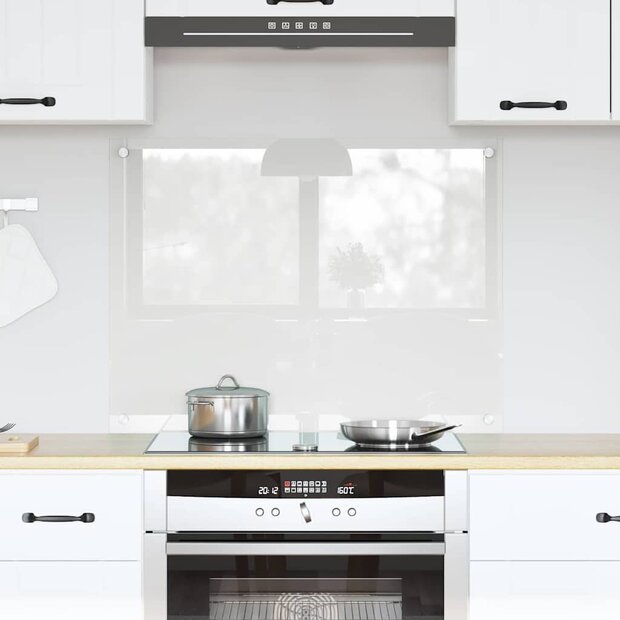 Keuken Achterwand Doorzichtig 80 x 60 cm gehard glas 1