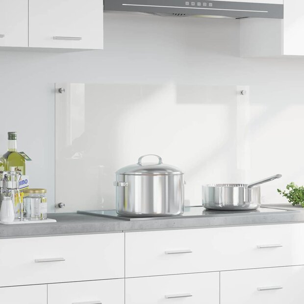 Keuken Achterwand Doorzichtig 90 x 50 cm gehard glas 1