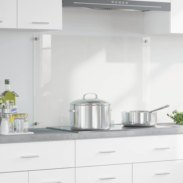 Keuken Achterwand Doorzichtig 90 x 60 cm gehard glas 1