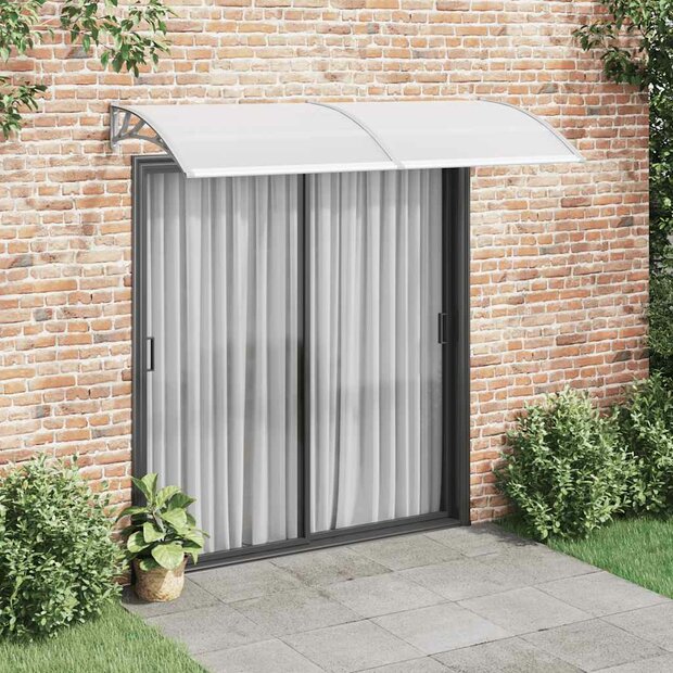 Deurluifel 240x100 cm PC grijs 1