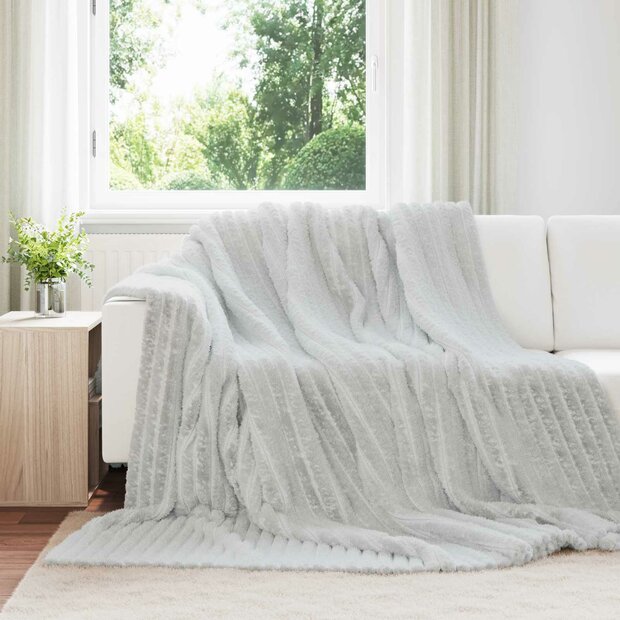 Gooi Deken Grijs 240 x 220 cm Fleece 1