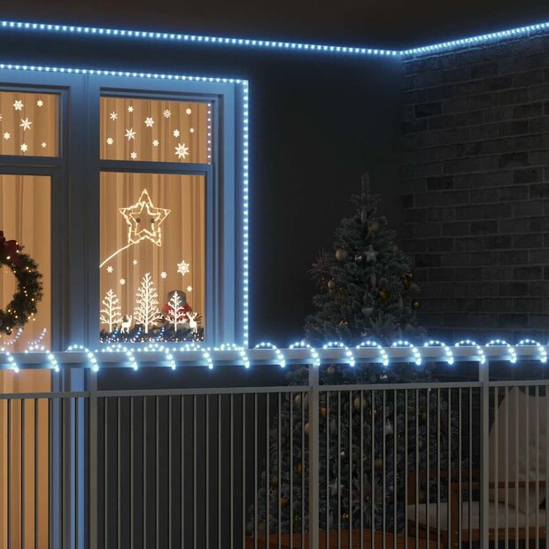Touwenlicht met 120 LED Koud Wit 5 m PVC 1