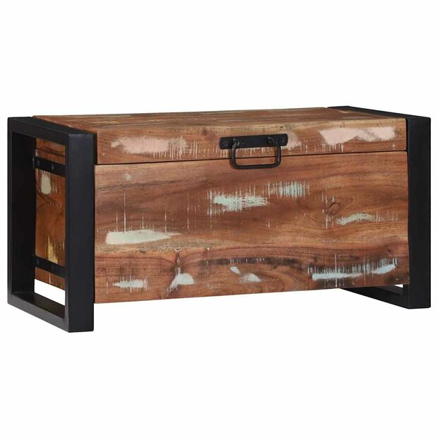 Opbergkisten Multikleur 60 x 30 x 30 cm Massief gerecycled hout 1