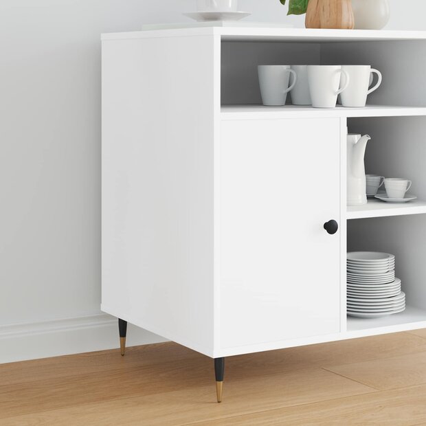 Meubelpoten 2 pcs Zwart en Goud &Oslash; 40 x 98 mm IJzer 1