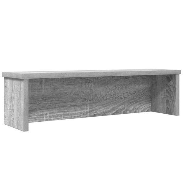 Keukenrek stapelbaar 50x15x16cm bewerkt hout grijs sonoma eiken 1