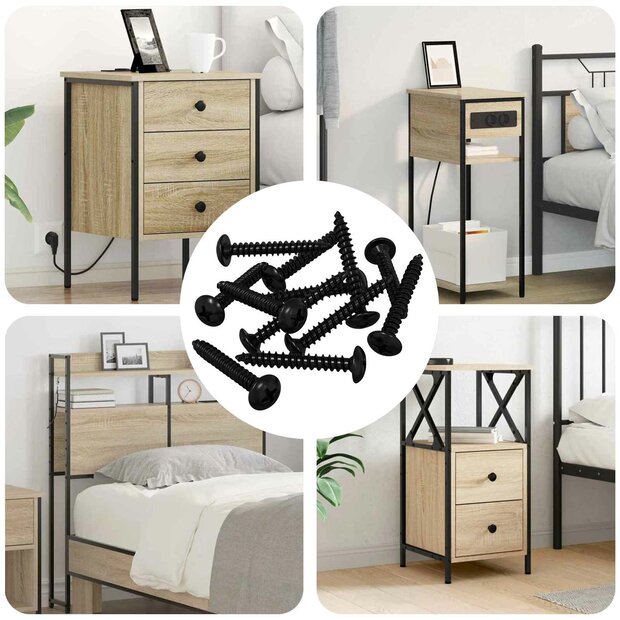 Tapnagel 8219 pcs Zwart Staal 1