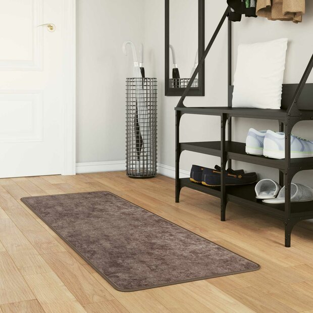 Vloerkleedloper MARSA Grijs 200 x 50 cm Polyester en PVC 1