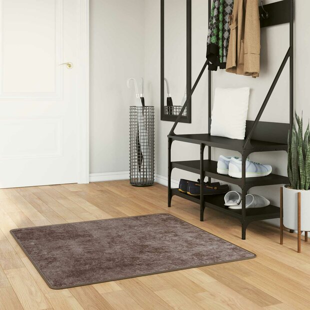 Vloerkleedloper MARSA Grijs 100 x 100 cm Polyester en PVC 1