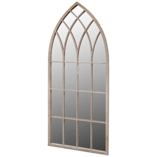 Tuinspiegel gotisch boogvormig 50x115 cm 1