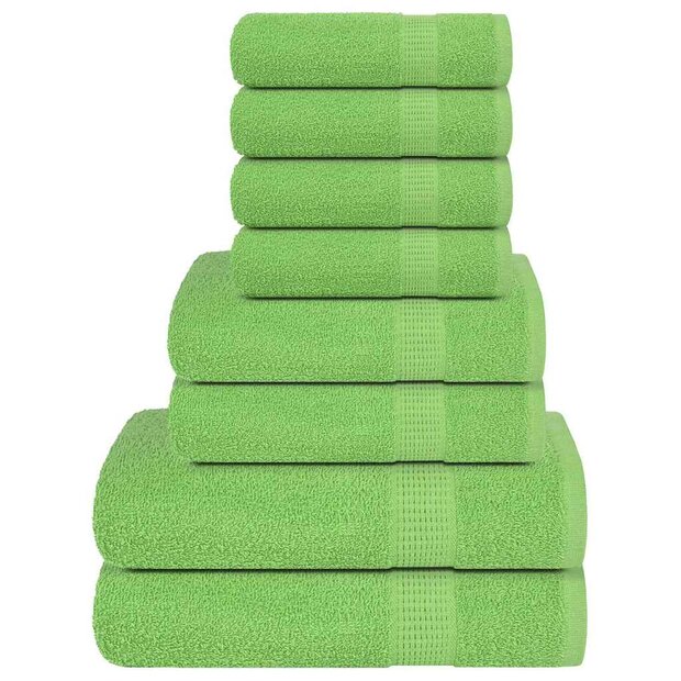 8-delige Handdoekenset FROGN 360 g/m&sup2; appelgroen 1
