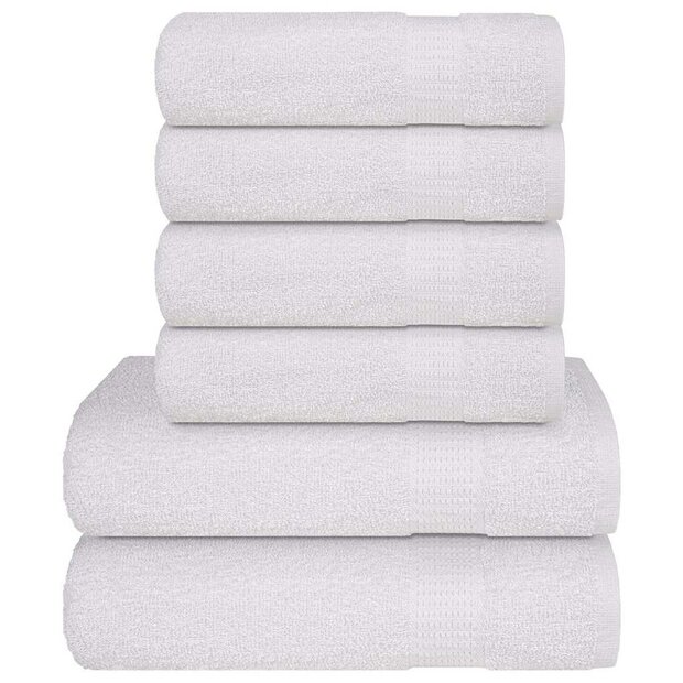 6-delige Handdoekenset FROGN 360 g/m&sup2; wit 1