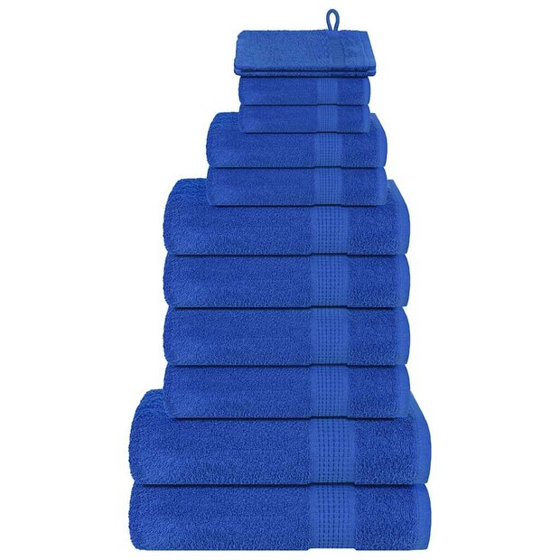 12-delige Handdoekenset FROGN 360 g/m&sup2; blauw 1