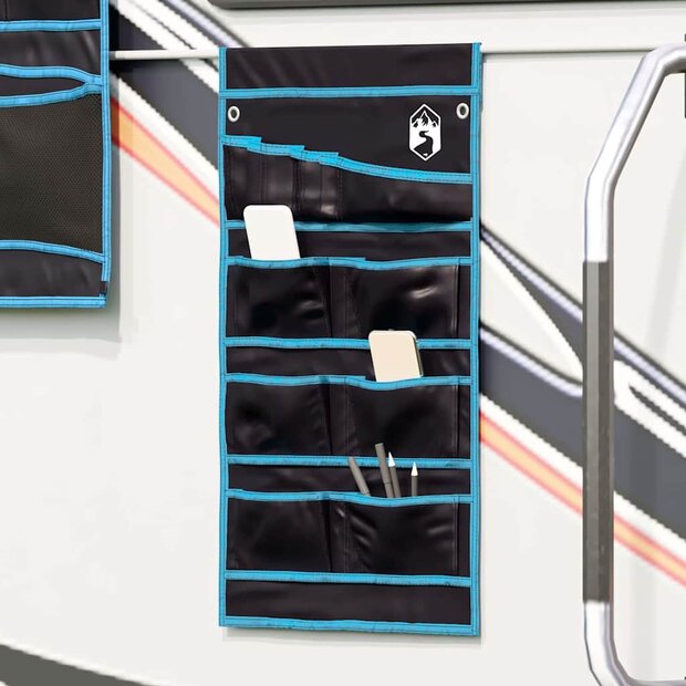 Tentorganizer Zwart en Blauw 63,5 x 40 cm oxford 1