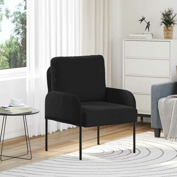 Banken met kussen 55cm Zwart Multiplex 1