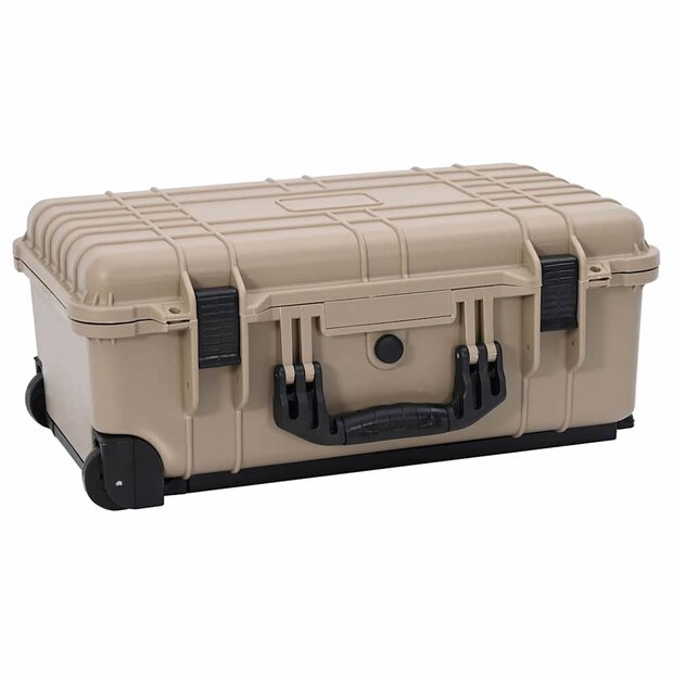 Harde bagagekoffer Zand 56 x 35 x 23 cm Polypropyleen en ABS 1