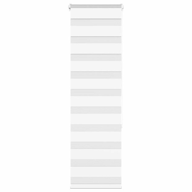 Duo Rolgordijn 40x150 cm stofbreedte 35 cm polyester wit 1