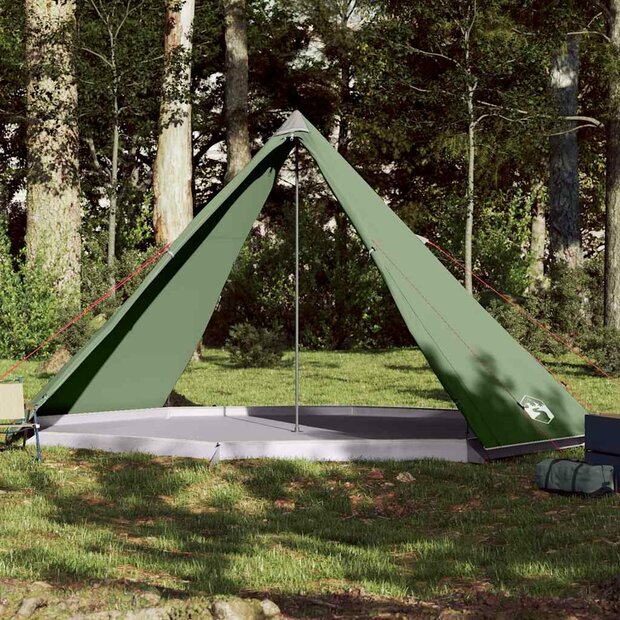 Tipi Tent 8-persoons waterdicht groen 1