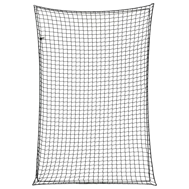 Aanhangwagennet elastisch touw 2,2x1,5 m polypropeen zwart 1