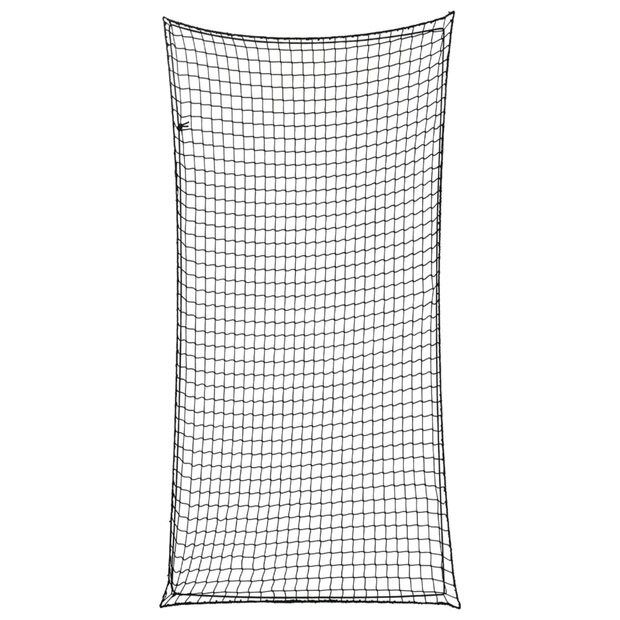 Aanhangwagennet elastisch touw 7x3,5 m polypropeen zwart 1