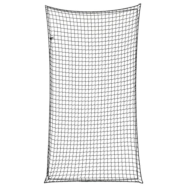 Aanhangwagennet elastisch touw 3x1,65 m polypropeen zwart 1