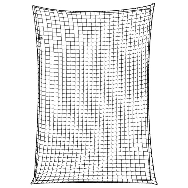 Aanhangwagennet elastisch touw 5x3,5 m polypropeen zwart 1