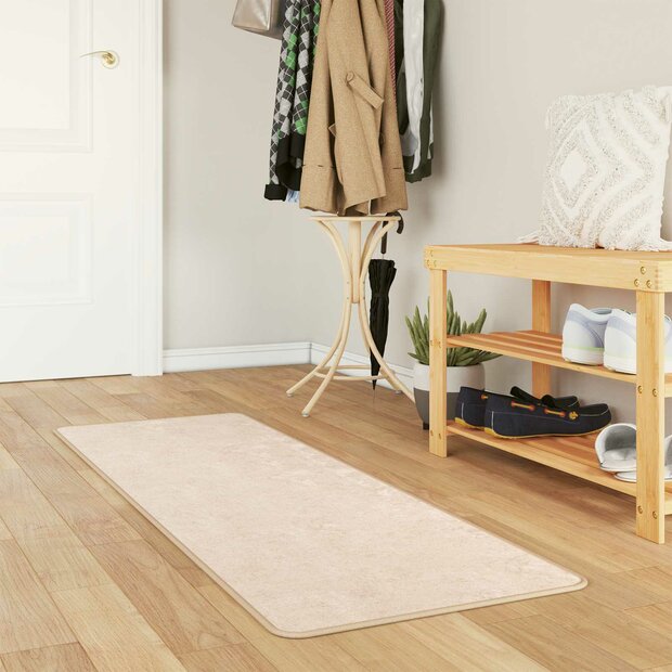 Vloerkleedloper Effen MARSA Cr&egrave;me 50 x 100 cm Polyester en PVC 1
