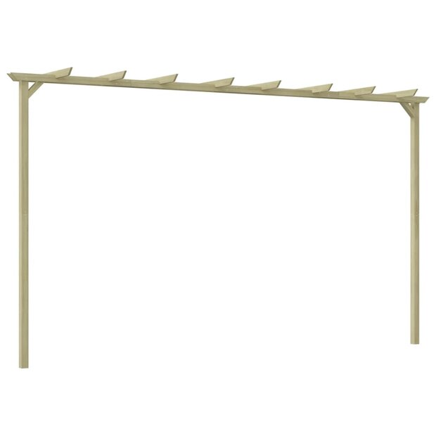 Pergola 360x200x60 cm ge&iuml;mpregneerd grenenhout 1