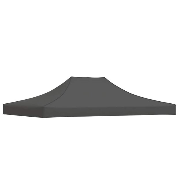Partytentdak 270 g/m&sup2; 4x3 m antraciet 1