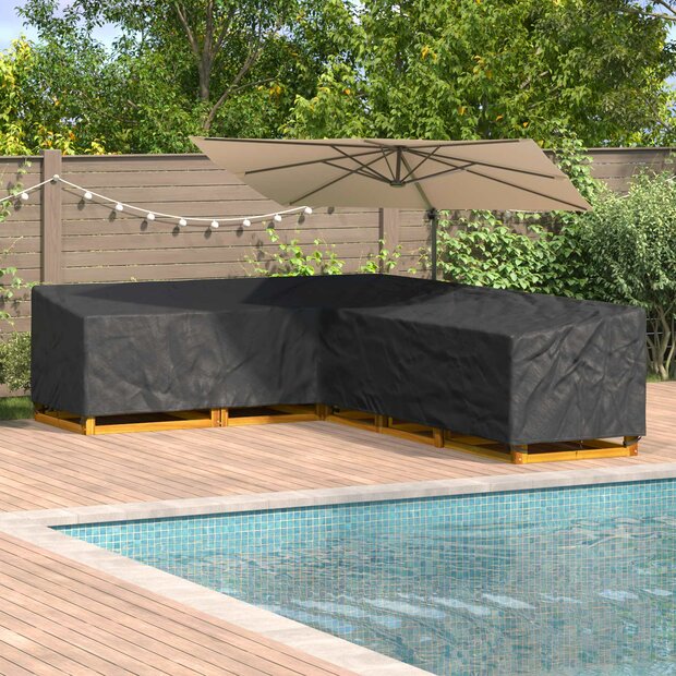 Meubelhoes Zwart 355 x 275 x 80 cm 210D Oxford Stof 1