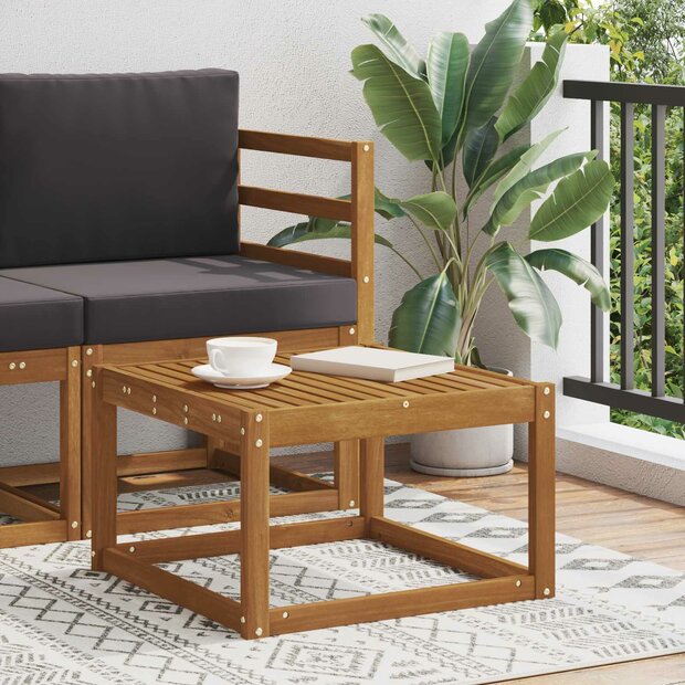Tuintafel Massief Acaciahout Naturel 59 x 59 x 37 cm 1
