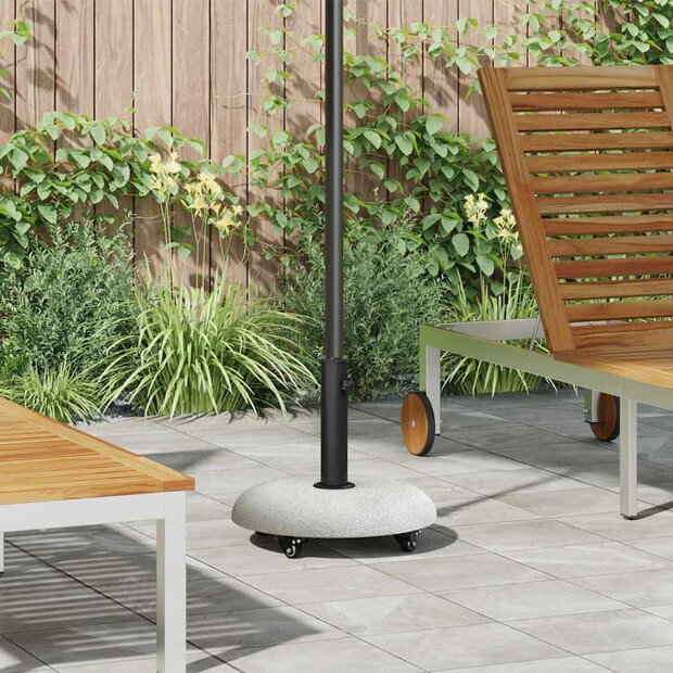 Parasolvoet Lichtgrijs &Oslash; 45 x 40 cm Betonkleurig 1